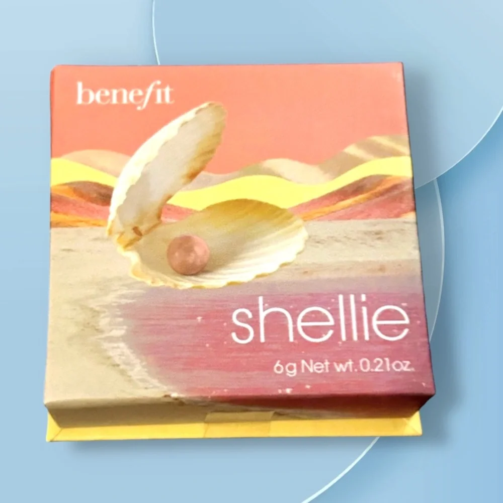 *🆕*NEW* BENEFIT | FULL | Shellie - Silky-Soft Powder Blush - Picture 2 of 10